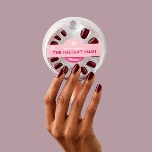 Set of TWO Olive & June press on nails instant mani extra short, BP and Obsessed